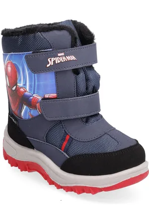 SPIDERMAN Spiderman Snowboot Vinterstøvler Med Burrebånd Navy