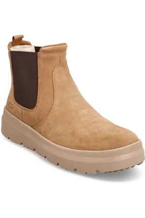 UGG M Burleigh Chelsea Støvlet Chelsea Boot Beige