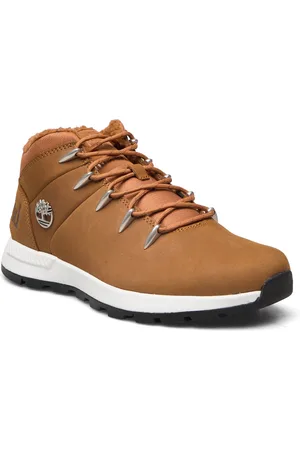 Timberland Sprint Trekker Mid Lace Up Sneaker Rust Designers Boots Winter Boots Beige