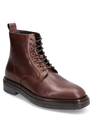 GANT Boggar Mid Boot Snørestøvler Brown