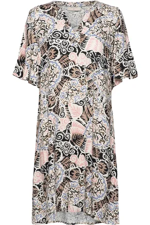 Freequent Fqsuralda-Dress Kort Kjole Black