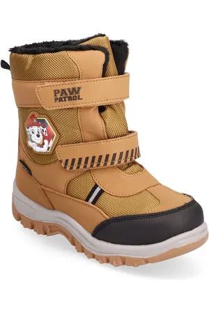 Paw Patrol Pawpatrol Snowboot Vinterstøvler Med Burrebånd Beige