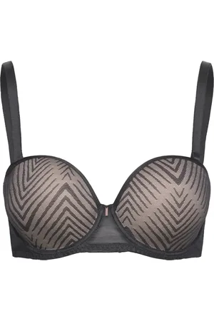 Freya Tailored Uw Moulded Strapless Bra Lingerie Bras & Tops Balc Tte Bras Black