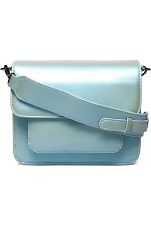 Hvisk Cayman Pocket Shiny Structure Bags Crossbody Bags Blue