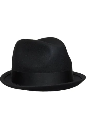 Brixton Gain Fedora Accessories Headwear Hats Black