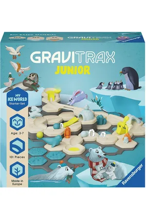 Ravensburger Gravitrax Junior Starter-Set Ice Toys Puzzles And Games Games Board Games Multi/patterned