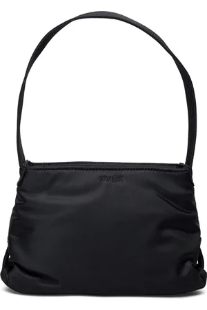 Hvisk Scape Mini Matte Twill Bags Top Handle Bags Black
