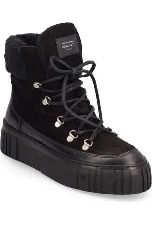 GANT Snowmont Mid Boot Shoes Boots Ankle Boots Laced Boots Black
