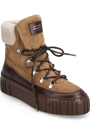 GANT Snowmont Mid Boot Shoes Boots Ankle Boots Laced Boots Brown