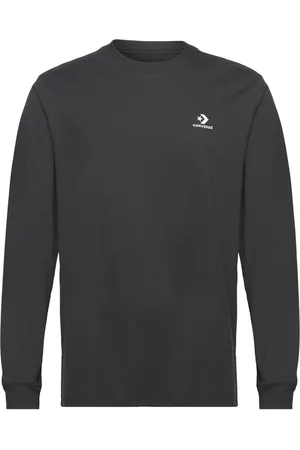 Converse Star Chevron Tee Black Sport T-Langærmet Skjorte Black