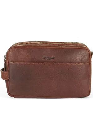 Howard London Toiletry Bag Hayden Toilettaske Brown