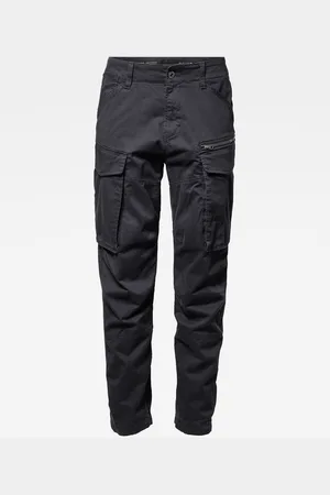 G-Star Rovic Zip 3D Regular Tapered Bottoms Trousers Cargo Pants Black