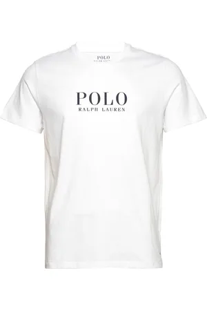 Ralph Lauren Logo Cotton Jersey Sleep Shirt Underwear Night & Loungewear Pyjama Tops White