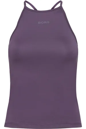 Björn Borg Borg Strap Tank Sport T-shirts & Tops Sleeveless Purple