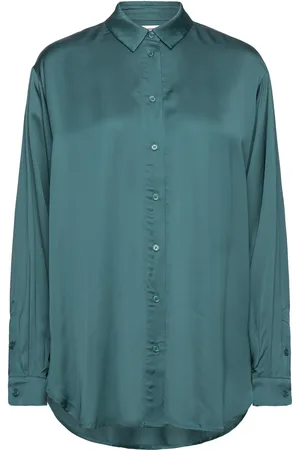 Samsøe Samsøe Alfrida Shirt 14905 Tops Shirts Long-sleeved Green