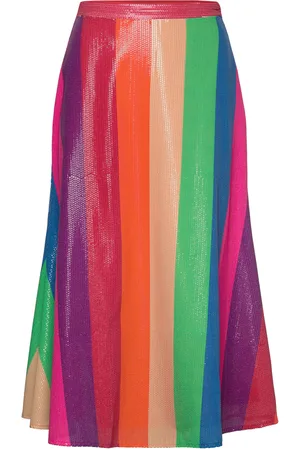 OLIVIA RUBIN Penelope Lang Nederdel Multi/patterned