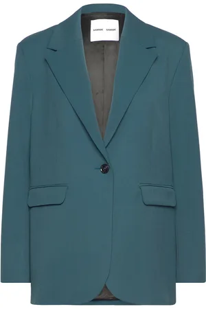 Samsøe Samsøe Haven Blazer 13103 Blazers Single Breasted Blazers Blue