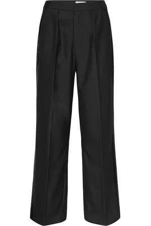 By Malina By Classic Tuxedo Pants Designers Trousers Suitpants Black