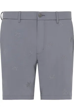 Original Penguin Ff Pete Embroidery Short Sport Shorts Sport Shorts Grey
