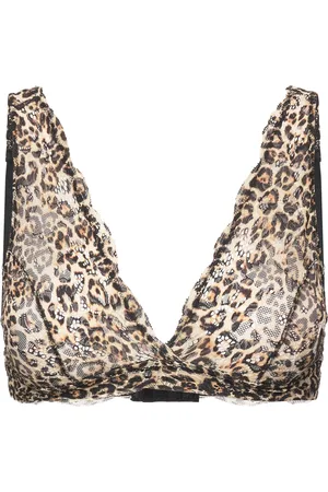 Signature Printed Strap Bra