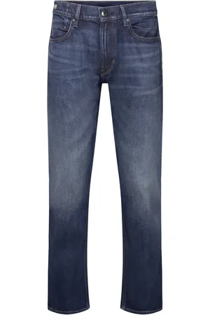 G-Star Mosa Straight Bottoms Jeans Regular Blue