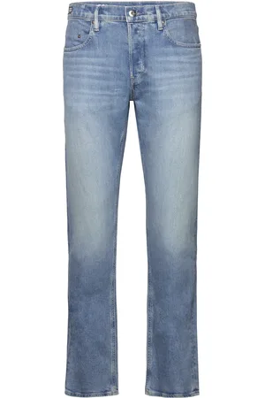 G-Star Mosa Straight Bottoms Jeans Regular Blue