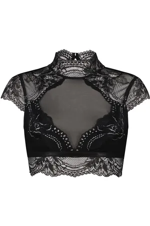 Hunkemöller Feyi Bralette Lingerie Bras & Tops Soft Bras Bralette Black