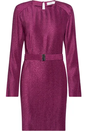 Dante 6 D6Aroné Belted Mini Dress Kort Kjole Pink
