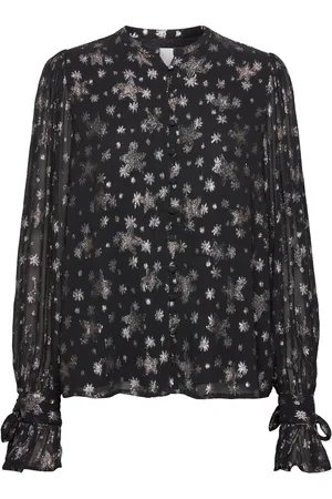 Fabienne Chapot Kylie Blouse Tops Blouses Long-sleeved Black
