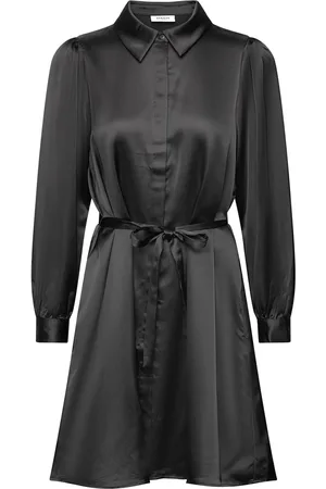 MSCH Mschjeanita Shirt Dress Kort Kjole Black