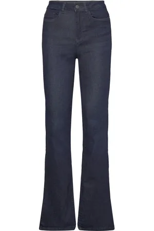 Noisy May Nmsallie Hw Flare Jean Vi241Db Fwd Noos Bottoms Jeans Flares Blue