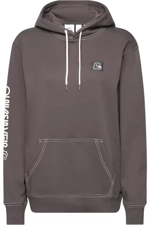 Quiksilver The Original Hood Sport Sweatshirts & Hoodies Brown
