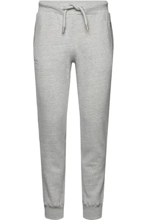 Superdry Vintage Logo Emb Jogger Bottoms Sweatpants Grey