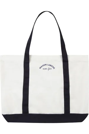 Maison Labiche Ozanam Tote Bag Designers Shoppers White