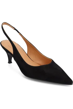 Billi Bi Pumps Shoes Heels Pumps Sling Backs Black