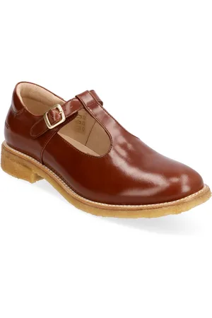 ANGULUS Shoes - Flat - With Buckle Flade Sandaler Brown