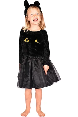 Den Goda Fen Cat Dress Toys Costumes & Accessories Character Costumes Black