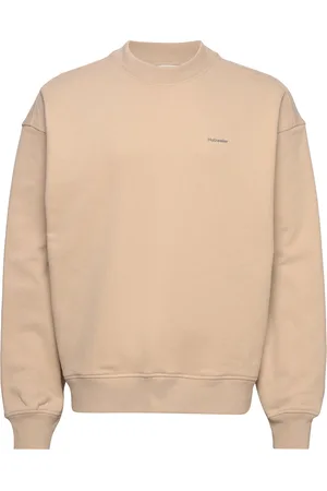 Holzweiler M. Relaxed Crew Designers Sweatshirts & Hoodies Sweatshirts Beige