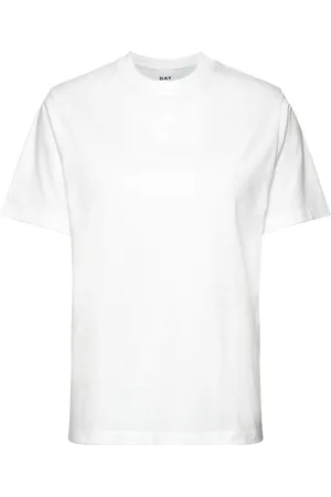 DAY Birger et Mikkelsen Parry - Heavy Jersey Rd Tops T-shirts & Tops Short-sleeved White