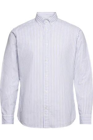SELECTED Slhslimrick-Poplin Shirt Ls Noos Tops Shirts Business White