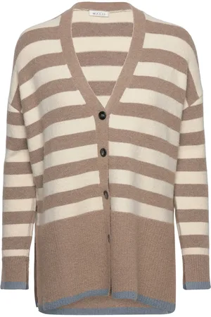 Masai Maluz Tops Knitwear Cardigans Brown