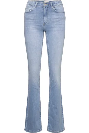 ONLY Onlblush Mid Flared Dnm Tai467 Noos Bottoms Jeans Flares Blue