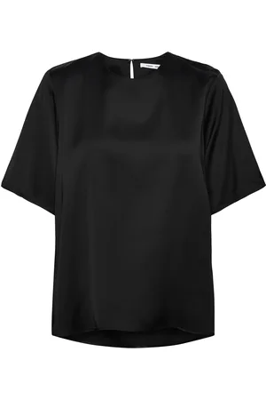 Samsøe Samsøe Denise Top 14905 Designers Blouses Short-sleeved Black