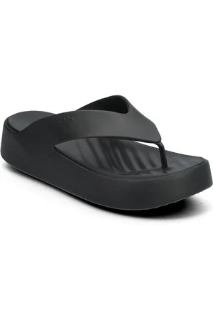Crocs Getaway Platform Flip Shoes Summer Shoes Sandals Flip Flops Black