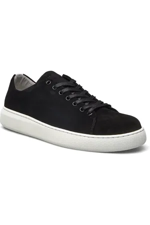 Sneaky Steve Jona Suede Grey Low-top Sneakers Black
