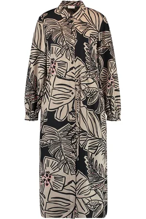 Gerry Weber Dress Woven Knælang Kjole Cream