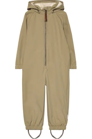 Mini A Ture Matarno Spring Softshell Suit. Grs Outerwear Coveralls Softshell Coveralls Khaki Green