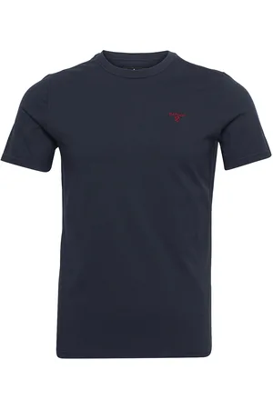 Barbour Ess Sports Tee Designers T-Kortærmet Skjorte Blue