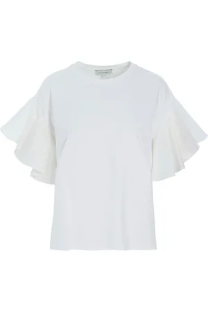 Dea Kudibal Jenthydea Tops Blouses Short-sleeved White