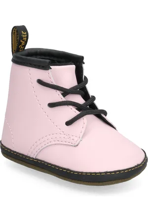 Dr. Martens 1460 Crib Mason Pu Split+Mason Nw Synthetic Shoes Baby Booties Pink